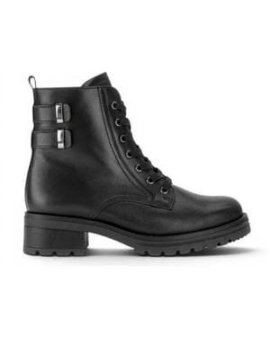 Gabor Sportlicher Schnürstiefel - Schwarz