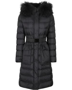 Moncler Down Coats - Negro
