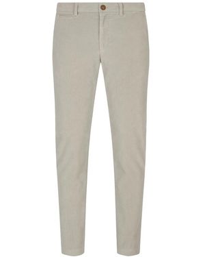 BRIGLIA Hellgraue Samthose