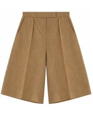 Max Mara Bermuda Shorts - Naturel