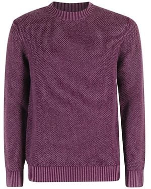 Circolo 1901 Round-Neck Knitwear - Violet