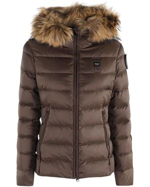 Blauer Winter Jackets - Bruin