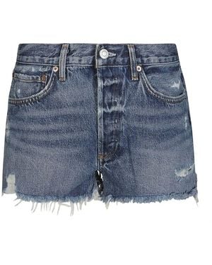 Agolde Dunkle Waschung Slim Fit Jeans - Blau