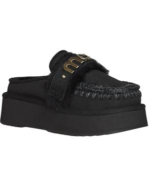 Mou Platform Clog - Zwart