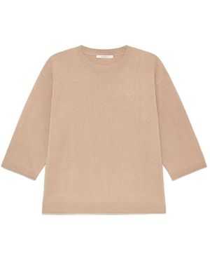 Maliparmi Round-Neck Knitwear - Natural