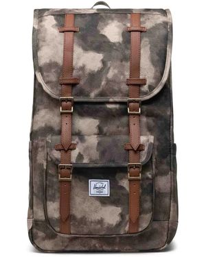 Herschel Supply Co. Camouflage Laptop Rugzak Met Meerdere Zakken - Bruin