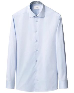 Eton Formal Shirts - Blue