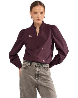 Numph Shirts - Morado