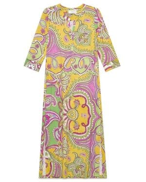 Maliparmi Midi Dresses - Yellow