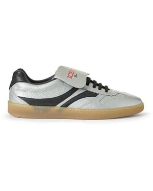 Iceberg Schwarze Sneakers Mit Sportlichem Design - Grün