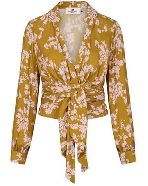 Elisabetta Franchi Blouses - Giallo