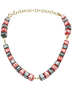 Gucci Alphabet Perlenkette Modeschmuck - Rot