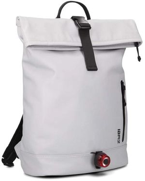 Zwei Schwarzer Damenrucksack Für Den Täglichen Gebrauch - Grau