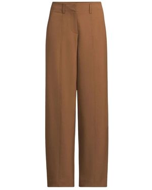 Ulla Johnson Ames Barrell Leg Broek - Bruin