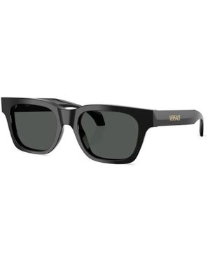 Versace Square Sonnenbrillen - Schwarz