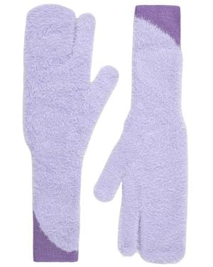 MM6 by Maison Margiela Gloves - Morado