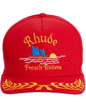 Rhude Caps - Rosso