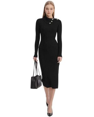 Guess Knitted Dresses - Zwart