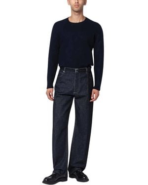Drumohr Round-Neck Knitwear - Azul