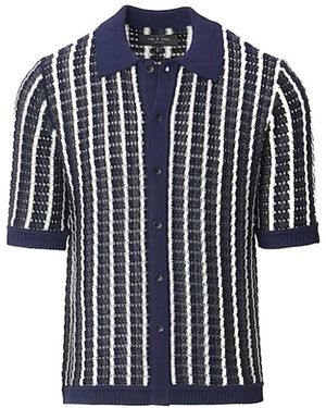 Rag & Bone Short Sleeve Shirts - Azul