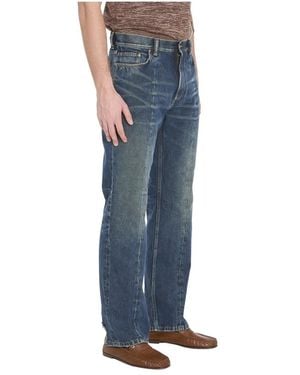Versace Straight Jeans - Azul