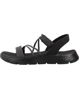 Skechers Flat Sandals - Negro