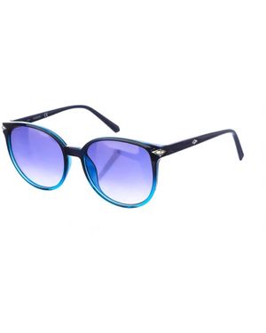 Swarovski Occhiali da sole con montatura ovale in acetato - Blu