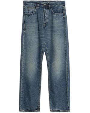 Marcelo Burlon Wide Jeans - Blue