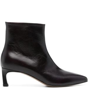 Tela Heeled Boots - Negro