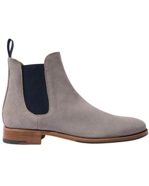 SCAROSSO Giancarlo Chelsea Boots - Grey