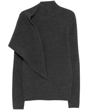 Entire studios Wrap Sweater - Zwart