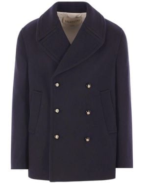 Valentino Garavani Blaue Parka Für Männer Aw25