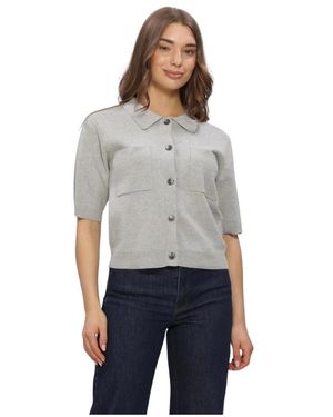 My Essential Wardrobe Mwstino Strick-Cardigan - Grau