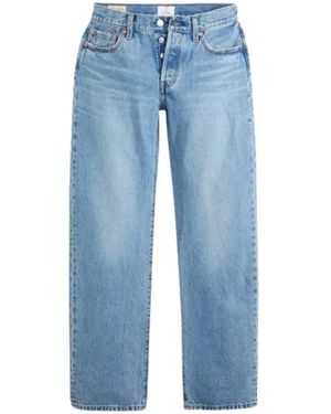 Levi's Rechte Jeans - Blauw