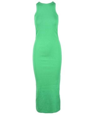 MSGM Midi Dresses - Green
