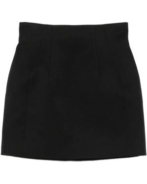Mugler Tailored Mini Skirt - Zwart