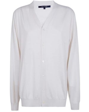 Sofie D'Hoore Truien & Vesten ,Wit ,Wol Marvel Lange Mouwen V-Hals Cardigan