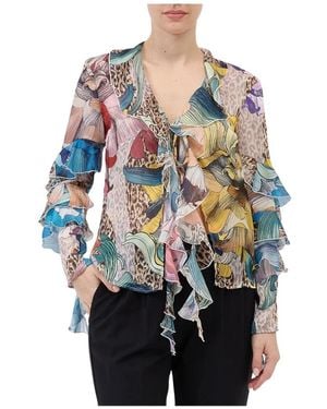 Just Cavalli Blouses - Blue