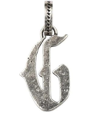 Twojeys Accessoires ,Grijs ,G Charm - Metallic