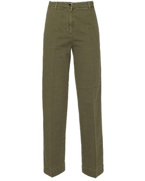 Nine:inthe:morning Straight Trousers - Verde