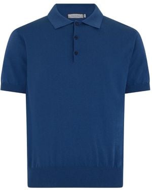 Canali Polo Shirts - Blue