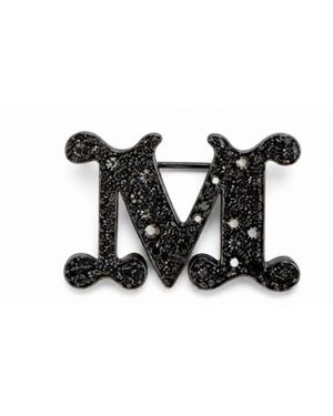 Max Mara Brooches - Negro