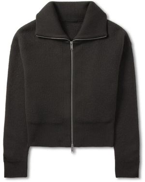 Axel Arigato Verve Strickjacke Mit Reißverschluss - Schwarz