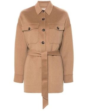 Abrigo Multi Color Cappotto Mujer Talla de Twin Set de color Gris Lyst