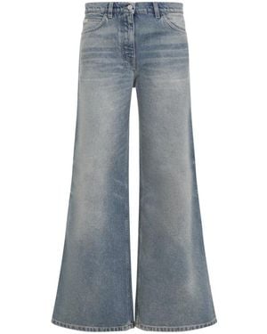 Courreges Wide Jeans - Blu