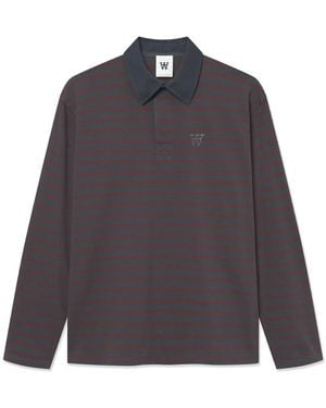 WOOD WOOD Polo Shirts - Blue