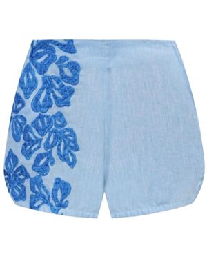 Ermanno Scervino Short Shorts - Bleu