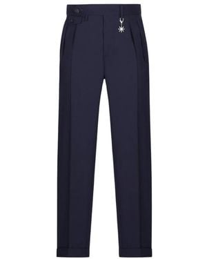 Manuel Ritz Suit Trousers - Blue