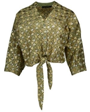 Greek Archaic Kori Blouses - Green