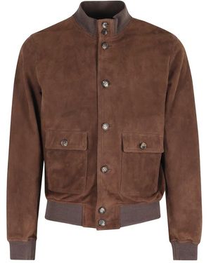 Stewart Leather Jackets - Marrón